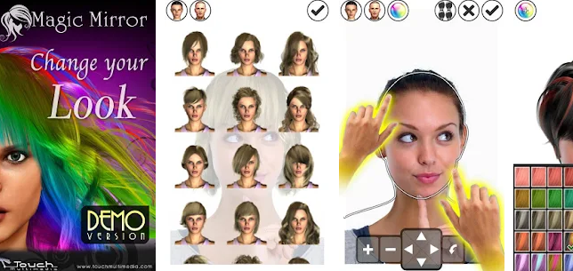 aplicativos profissionais para simular corte de cabelo